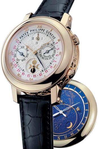 patek philippe sky moon tourbillon mens watch model 5002j|Patek Philippe model 5002j.